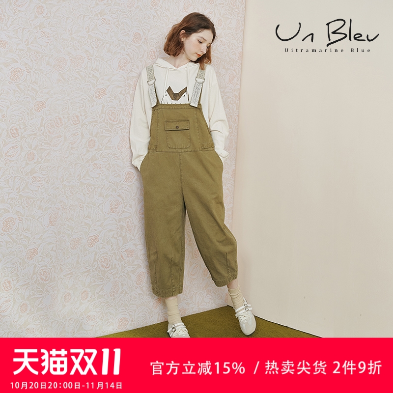 工装背带裤女早秋女装2025新款