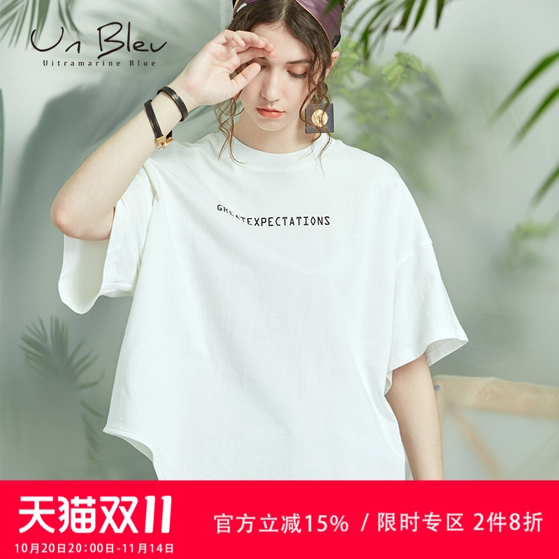 夏季新款不规则洋气ins风短袖t恤