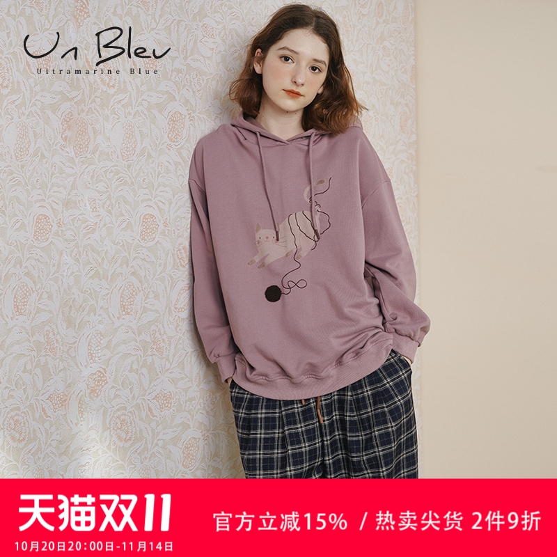 连帽卫衣女2025早秋新款女装