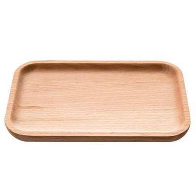 japanese plate dish tray creative household wooden盘木成人