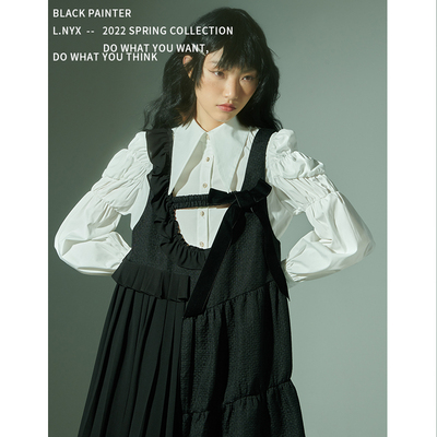 长袖棉衬衫设计师原创