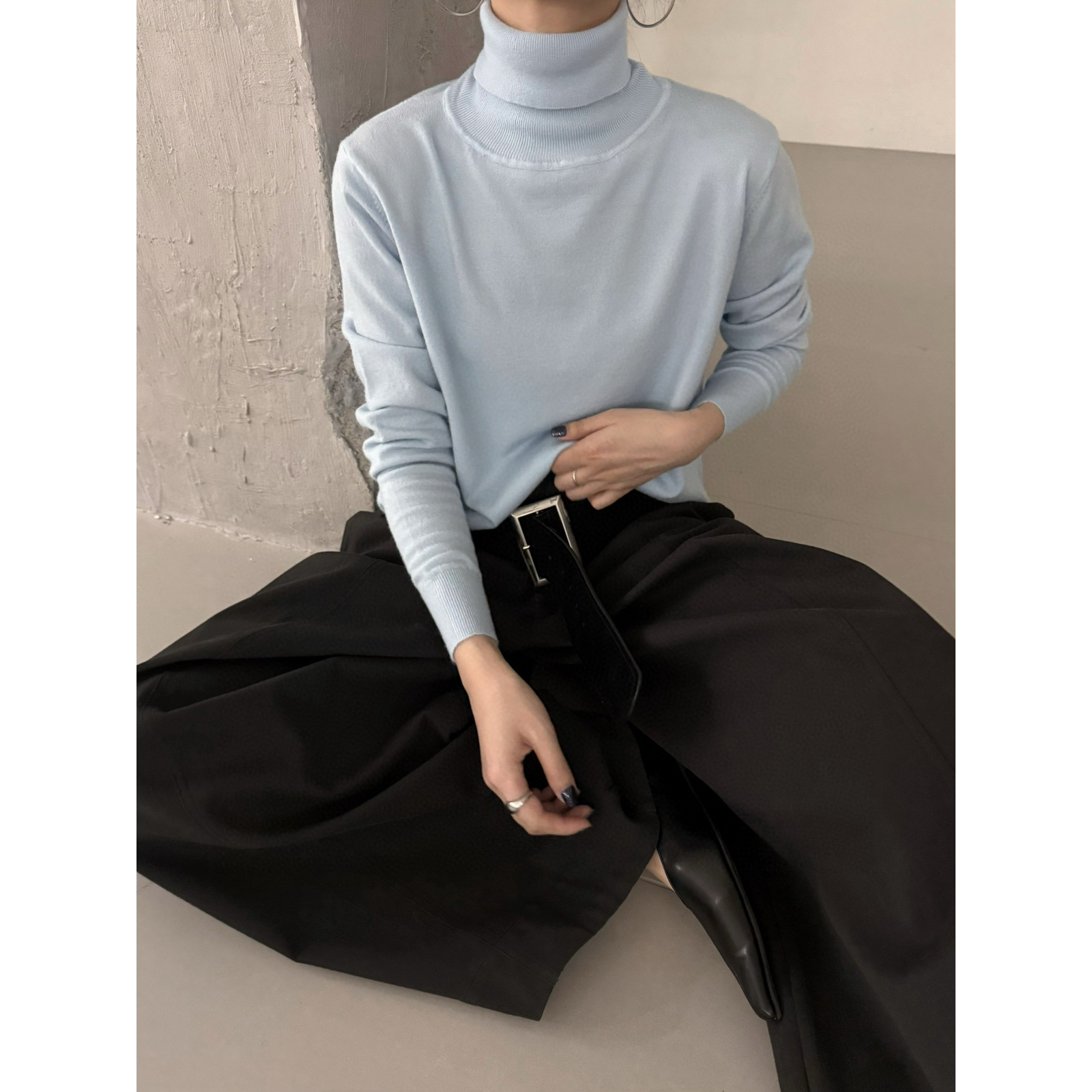 RS.WHMT-韩系简约百搭高领显瘦内搭长袖打底衫A3031