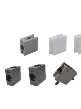 灰色型材连接件AMS53/51-A/B滑动固定块 AMS07-B门滑槽AMS12-1530