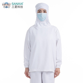 国标食品厂工作服套装 防护服男女通用防静电中央厨房工服劳保工装