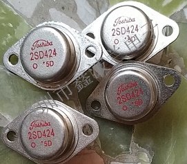 2SD424三极管，D424原装进口大功率 金封晶体管