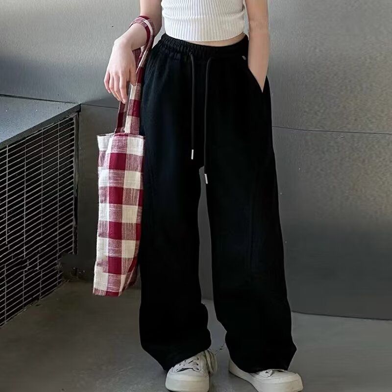 春秋款童装女童休闲裤秋装新款儿童运动裤男童中大童香蕉卫裤