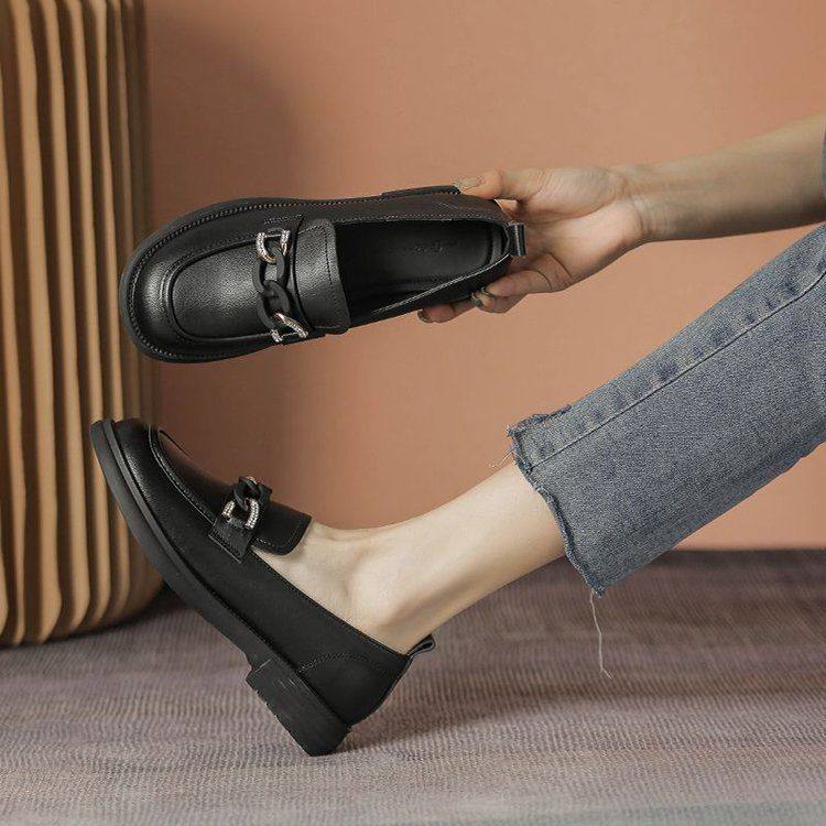 百搭小皮鞋法式小众2025秋季新款女鞋软底防滑平底鞋乐福鞋女单鞋,女鞋,深口单鞋,淘宝优惠券,粉丝福利购,淘宝优惠卷