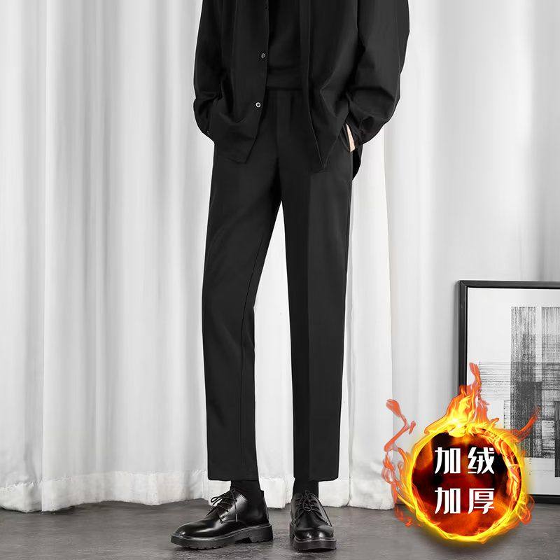 大码男西装裤男士九分商务休闲正装高级秋冬男装加绒长裤男款西裤,男装,西裤,淘宝优惠券,粉丝福利购,淘宝优惠卷