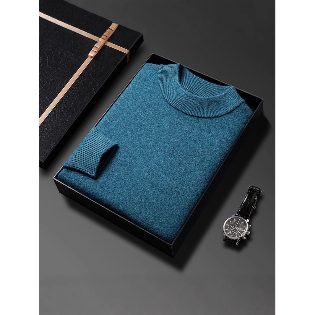 秋冬新款男士半高领毛衣打底衫男装休闲长袖针织衫含羊毛上衣,女装/女士精品,羊绒衫,淘宝优惠券,粉丝福利购,淘宝优惠卷