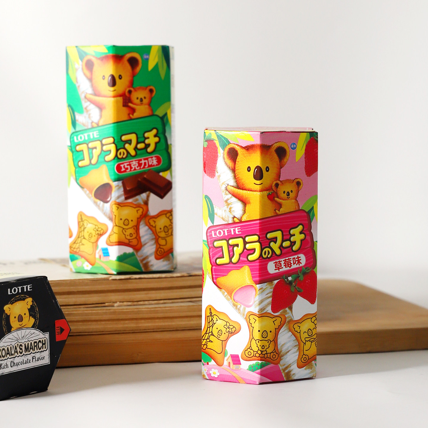 泰国进口乐天小熊饼干巧克力芝士味夹心儿童趣味造型饼干年货零食