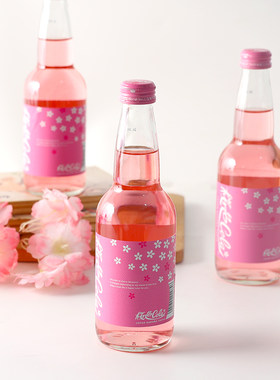 齐藤樱花味可乐碳酸饮料