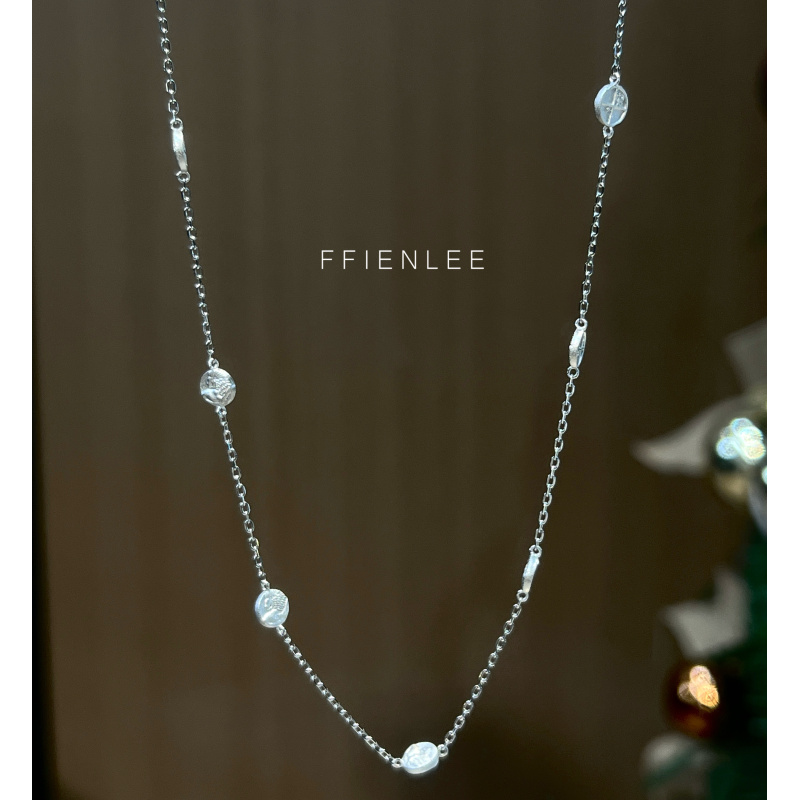 链子925银 逐梦之轮 轻奢小众设计毛衣链女款气质时尚项链