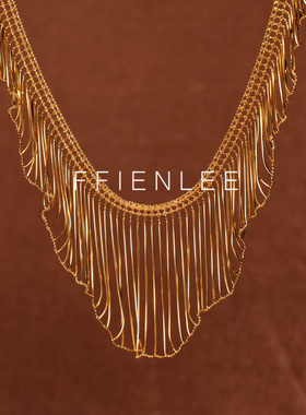 链子925银 塞纳河之梦 轻奢小众夸张毛衣链女款气质个性项链