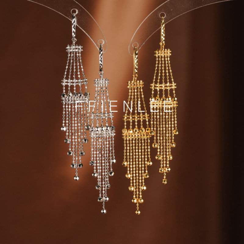 925银耳饰 奇幻风铃 轻奢小众设计耳饰女款时尚气质耳环