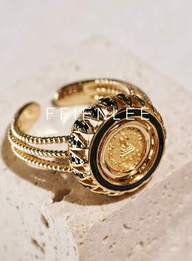 925银戒指 月光光 轻奢小众设计活口戒女款气质百搭戒指