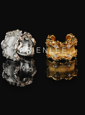 925银耳饰  自由宣言 轻奢小众无耳洞耳饰女款气质耳夹