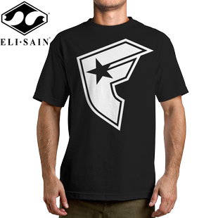 old 街头摇滚潮牌硬核朋克短袖 school圆领T恤 STAR美式 FAMOUS