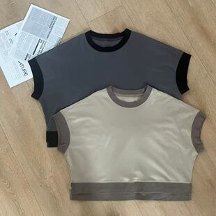 夏装新款女装圆领小清新时尚百搭宽松显瘦短袖T恤女25052651