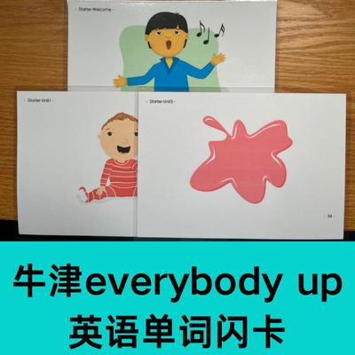 双面少儿英语单词大卡片