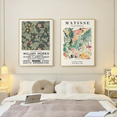 马蒂斯抽象艺术装 饰画北欧野兽派小众玄关柜摆画客厅壁画卧室挂画