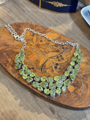 中古默认微瑕不退不换  原石银项链已验银  意大利