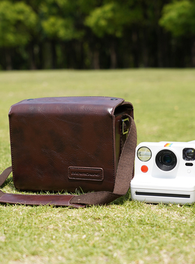 适用宝丽来拍立得复古皮革相机包 FLIP NOW+GEN3 GEN2 NOW+1-2