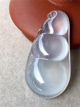 翡翠玉佛观音葫芦如意福瓜豆吊坠花件天然A缅甸1500.1高质量福豆