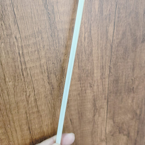 3米珐琅板阳角条平压条收口白色