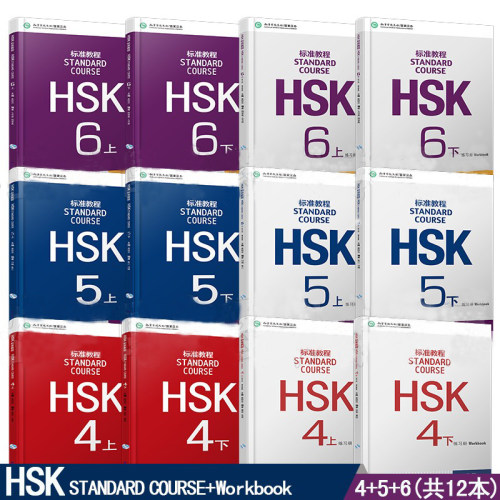 HSk标准教程学生用书练习册456级