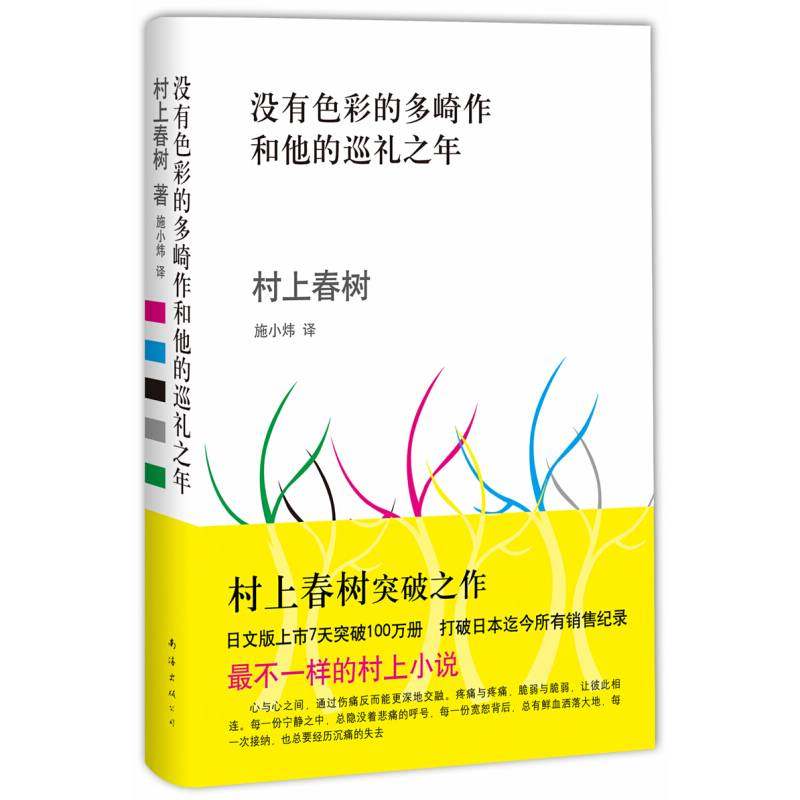 没有色彩的多崎作和他的巡礼之年 诺贝尔获奖者村上春树作品 当代文学