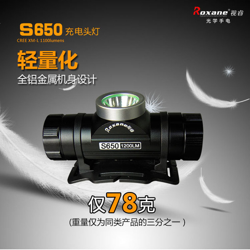 视睿led户外高亮照明头灯usb充电头戴式轻便探照灯煤矿工作灯防水