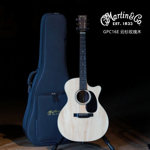 飞琴行特价 马丁Martin GPC16E云杉玫瑰木美产全单电箱民谣木吉他