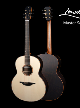 飞琴行 老邓 Lowden Master Series 50周年 阿迪巴玫 9K黄金镶嵌