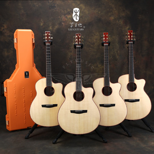 李吉他 瑪卡 一級(jí)琴 美胡 guitars 香樟 飛琴行 全單民謠吉他 Lee