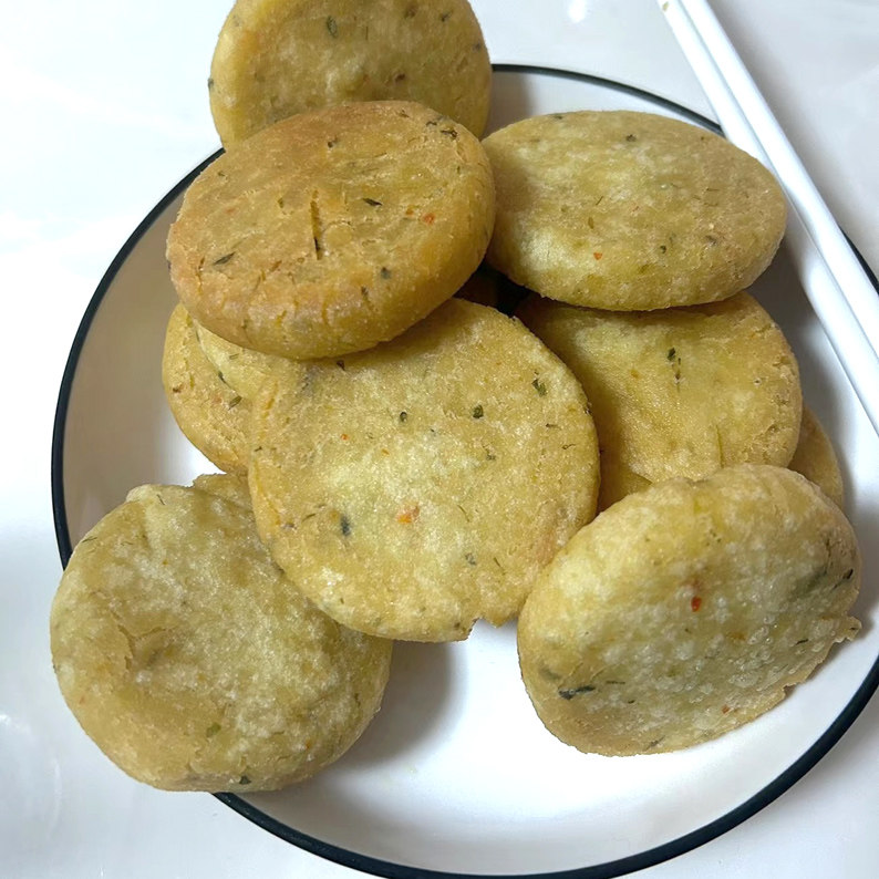 小葱粑粑打葱粑粑安徽六安舒城特产米面粑粑油炸食品早餐半成品