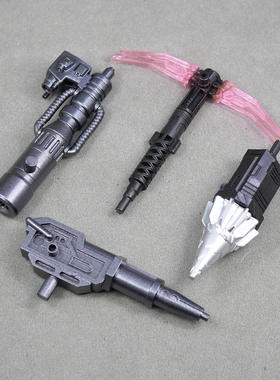 TFS狂派报应号舰桥三人套威震 天G2矿工升级配件包