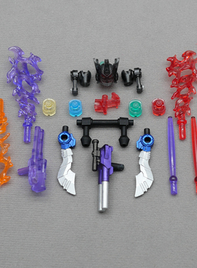 TIM改造布鲁星辰版可第六弹猩猩队长霸王龙特效装甲升级配件包