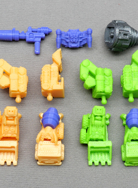 TFS布鲁星辰版可第一弹小力神装甲升级配件包碾压清扫机