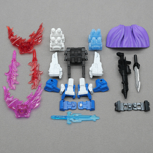 TIM改造布鲁星辰版可第六弹通晓装甲镜像补天士特效升级配件包