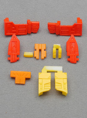 超人制造天尊世代头领战士煞特小腿盖板偷胶填充配件包