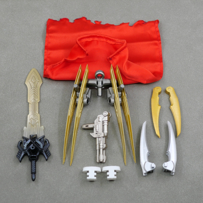 白狮擎天柱增高武器披风升级配件