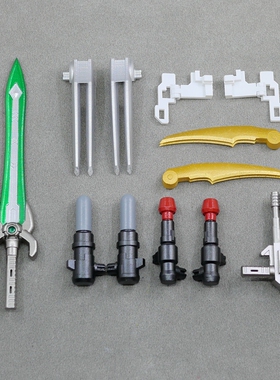 变形补完计划遗产进化系列白狮擎天 柱武器升级配件包TIM改造