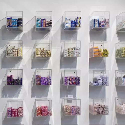 糖果墙展示盒网红打卡墙