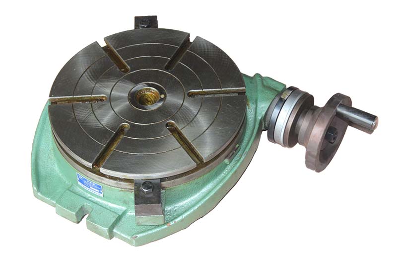 铣床卧式实物图回转工作台特价