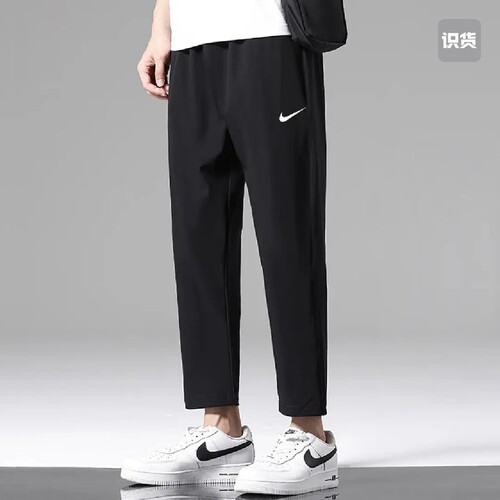 Nike耐克男子长裤夏季新薄款速干宽松直筒运动透气裤子FB7491-010