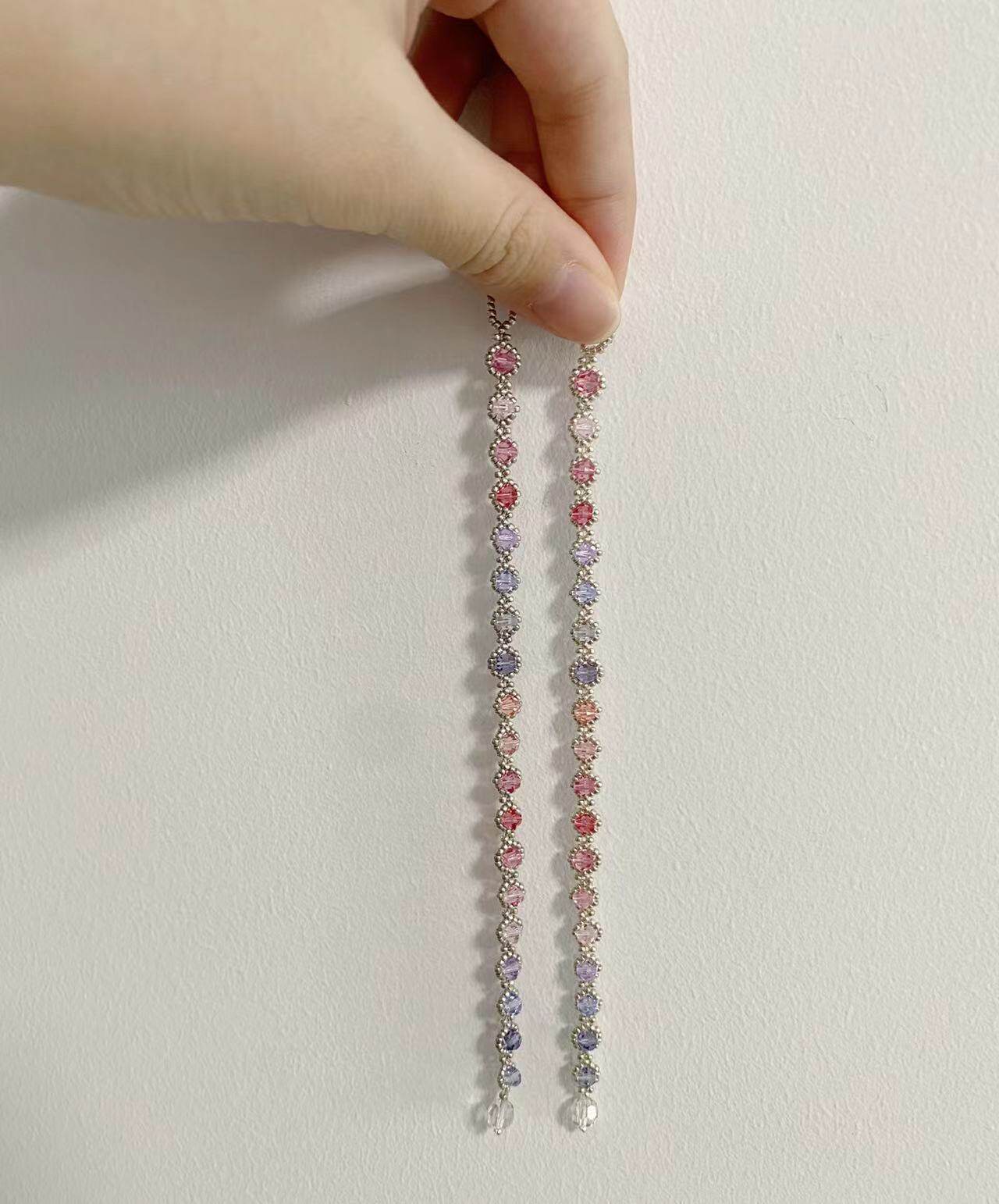 这大概是心动，温柔粉紫色施华洛