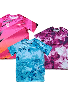 2024烈艳泥土马拉松短袖衫 NN橙色树叶田径T恤田径服 订制LOGO