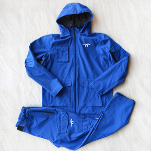 2024暴风防雨衣田径队外套马拉松热身运动服田径长袖长裤订制LOGO