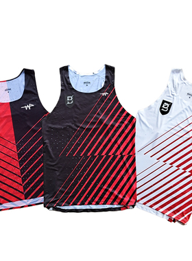 BTC斜线俄勒冈2022田径队马拉松上衣 田径背心 田径服订制LOGO