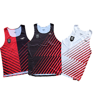 BTC斜线俄勒冈2022田径队马拉松上衣 田径背心 田径服订制LOGO